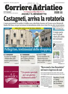Corriere Adriatico Ascoli - 4 Giugno 2025