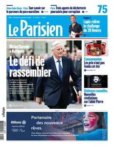 Le Parisien du Samedi 7 Septembre 2024