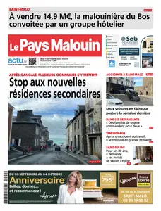 Le Pays Malouin - 11 Septembre 2025