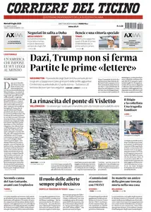Corriere del Ticino - 8 Luglio 2025
