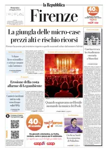 la Repubblica Firenze - 21 Luglio 2024