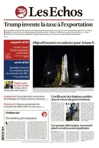 Les Echos du Mardi 12 Août 2025