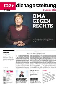 taz die tageszeitung  - 31 Januar 2025