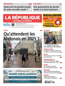 La République de Seine-et-Marne - 6 Janvier 2025