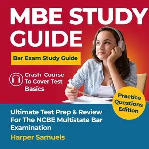 MBE Study Guide - Bar Exam Study Guide - Ultimate Test Prep  - Crash Course To Cover Test Basics