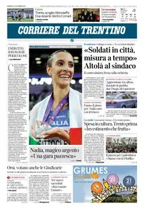 Corriere del Trentino - 14 Settembre 2025
