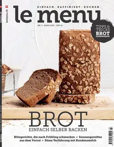 le menu Magazin - März 2025
