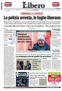 Libero - 18 Gennaio 2026