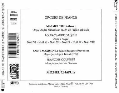 Michel Chapuis - Orgues de Marmoutier & St-Maximin (1989) {Harmonia Mundi} **[RE-UP]**
