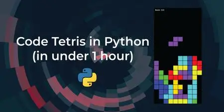 Code the classic game Tetris in Python - Programming for beginners