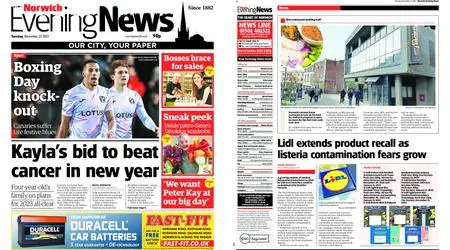 Norwich Evening News – December 27, 2022