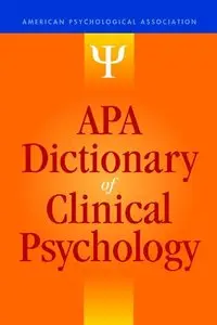 APA Dictionary of Clinical Psychology