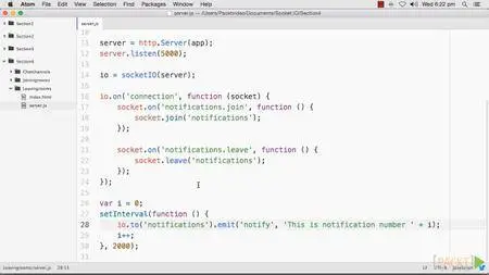 Learning Path: Web Application Development using Redis, Express, and Socket.IO