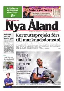 Nya Åland – 30 september 2019