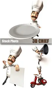 Stock Photo - 3D Chief