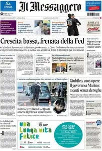Il Messaggero - 18.09.2015