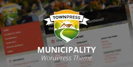 ThemeForest - TownPress v1.5.8 - Municipality WordPress Theme - 11490395