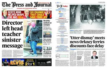 The Press and Journal Highlands and Islands – June 30, 2018