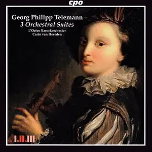 Carin van Heerden, L'Orfeo Barockorchester - Georg Philipp Telemann: 3 Orchestral Suites (2008)