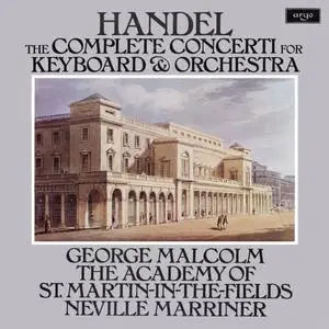 Sir Neville Marriner - ‎Handel: The Complete Concerti For Keyboard & Orchestra (1976/2024) [Digital Download 24/48]