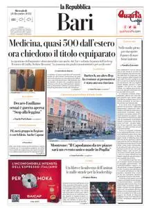 la Repubblica Bari - 28 Dicembre 2022