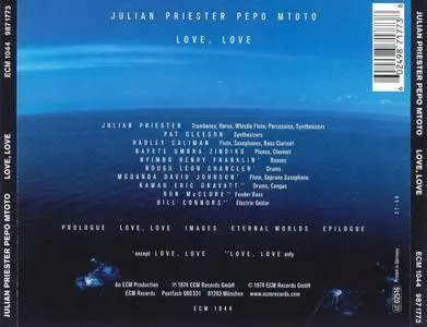 Julian Preister Pepo Mtoto - Love, Love (1974) Reissue 2005