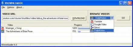 YouTube and Google Video Downloader