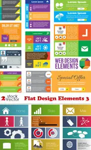 Vectors - Flat Design Elements 3
