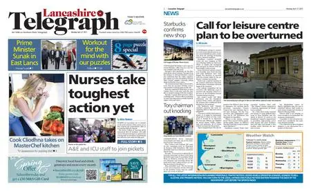 Lancashire Telegraph (Blackburn, Darwen, Hyndburn, Ribble Valley) – April 17, 2023