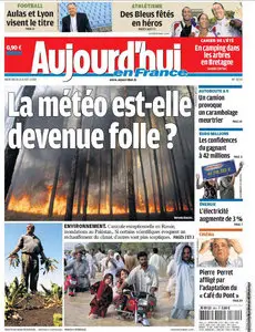 Aujourd'hui en France - Mercredi 4 aout 2010