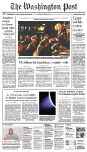 The Washington Post, 26. Dezember 2013