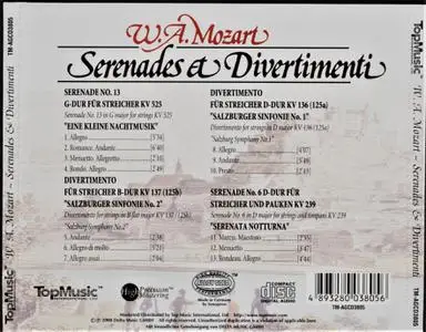 Camerata Salzburg, Sandor Vegh - Mozart: Serenades and Divertimenti (2003)