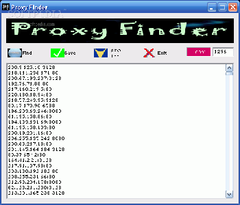 Proxy Finder Enterprise 1.95