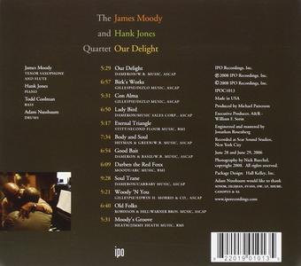 The James Moody & Hank Jones Quartet - Our Delight (2008)
