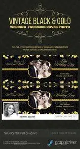 GraphicRiver - Wedding/Save the Date Facebook Cover Photo