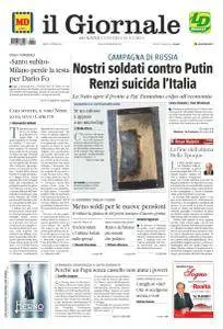 il Giornale - 15 Ottobre 2016