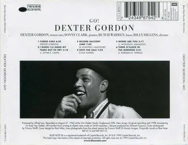 Dexter Gordon - Go! (1962) {1999, Remastered, RVG Edition}