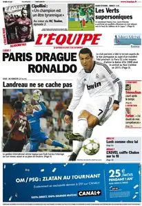 L'Equipe Edition du Samedi 6 Octobre 2012