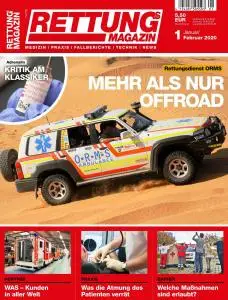 Rettungs Magazin - Januar-Februar 2020