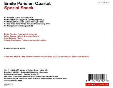 Emile Parisien Quartet - Spezial Snack (2014) {ACT}