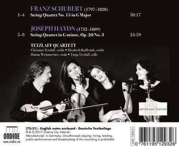 Tetzlaff Quartet - Schubert: String Quartet No. 15 & Haydn: String Quartet No. 26 (2017)