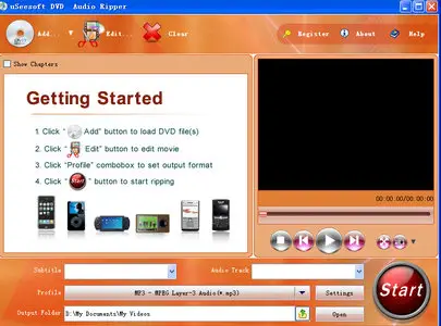 Useesoft DVD Audio Ripper v1.4.2.3