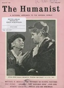 New Humanist - The Humanist, August 1961