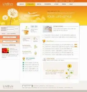 Asia WebSite PSD Template 017