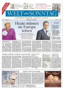 Die Welt am Sonntag 23 Oktober 2011