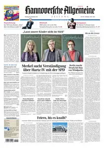 Hannoversche Allgemeine Zeitung - 28.09.2010