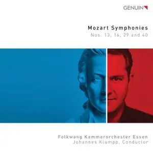 Folkwang Kammerorchester Essen & Johannes Klumpp - Mozart: Symphonies Nos. 13, 16, 29 & 40 (2019) [24/96]