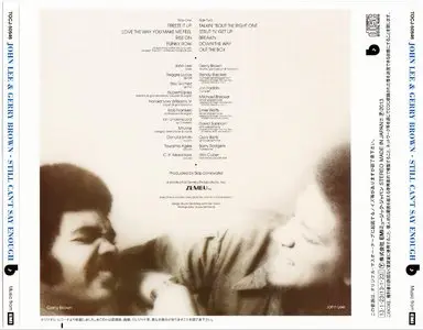 John Lee & Gerry Brown - Still Can't Say Enough (1976) {2013 Japanese BNLA Series 24-bit Remaster TOCJ-50546}