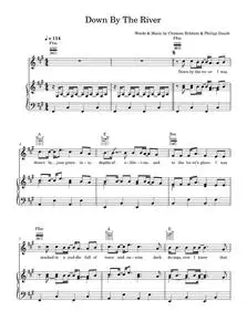Down By The River - Milky Chance (Piano-Vocal-Guitar (Piano Accompaniment))