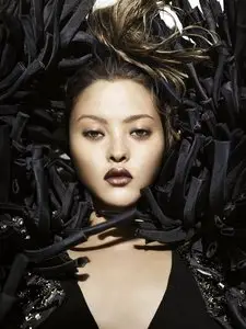 Devon Aoki by Miguel Reveriego for Vogue Russia October 2007